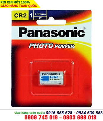 Pin Panasonic CR-2, CR-2W/C1B,CR15H270 Lithium 3V chính hãng Panasonic